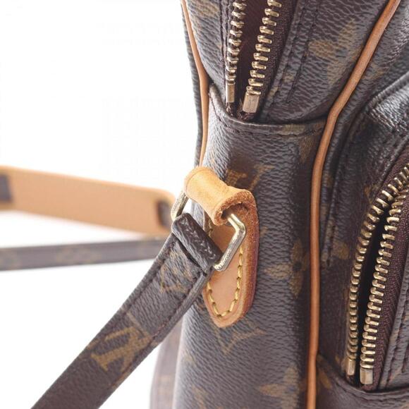 LOUIS VUITTON Brown Monogram Leather Shoulder Bag - Picture 15 of 15